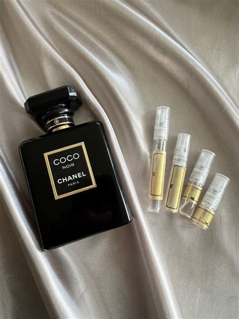 coco noir sample|coco noir fragrance.